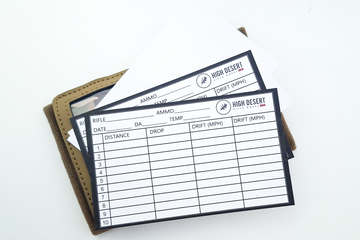 High Desert Rifle Works Data Card Holder - Large Replacement Cards